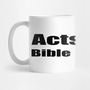 Acts NIV Bible Verses Mug